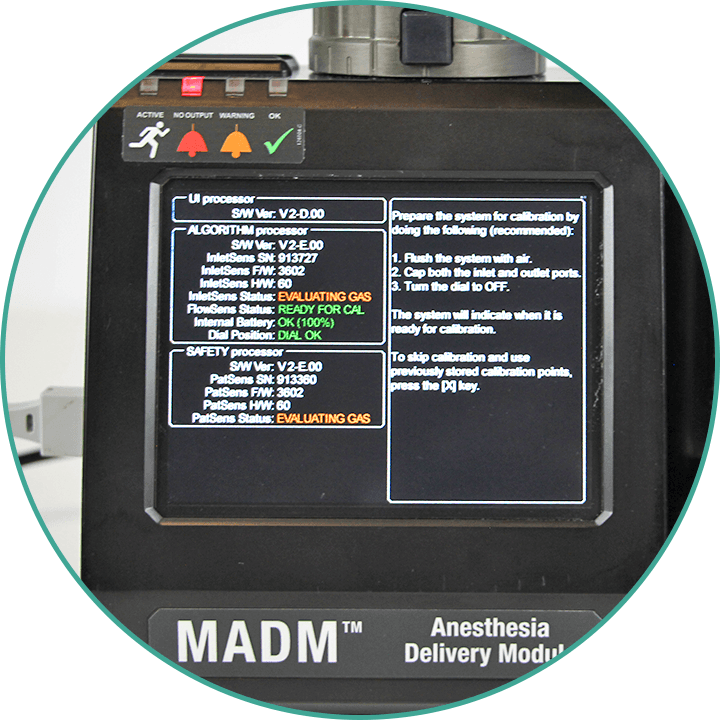MADM™ monitor set up