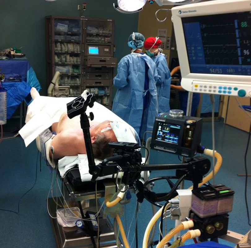 MADM™ in use on a patient in surgery