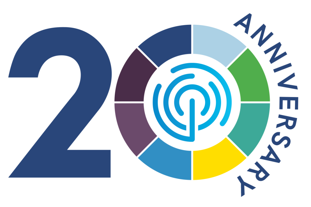 20th anniversary logo